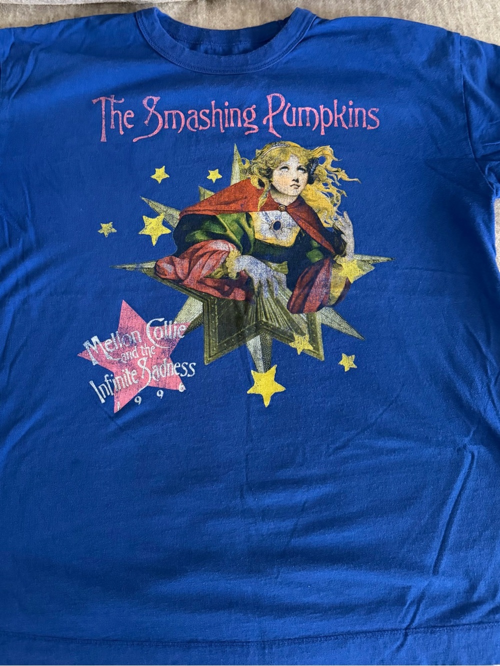 Old Navy Blue Graphic Smashing Pumpkins Tee